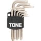 TONE トルクスL形レンチセット 9点セット TXLN900H