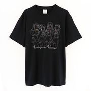 カノジョも彼女 線画アートTシャツ [キャラクターグッズ]