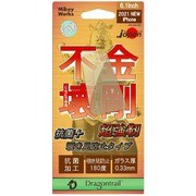 Z18-23317DT [iPhone 13/13 Pro用ドラゴントレイル （0.33mm） 抗菌+180°覗き見防止]