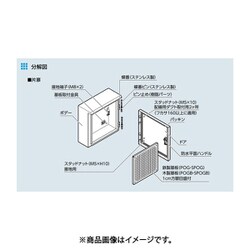 ヨドバシ.com - 河村電器産業 POG 7045-20K [屋外盤用キャビネット POG