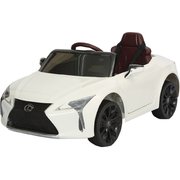 LCW-B リモコン付電動カー レクサスLC500 ホワイト [乗用玩具]