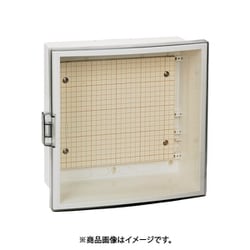 SPN 2010-10T [プラボックス スモークアクリルドア付 203×110×100mm クリーム]