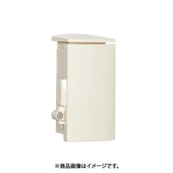 シリンダーキー付プラボックス ABSドア付 277.5×155×123mm グレー SPNOK 2515-12G