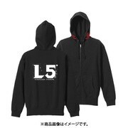 ひぐらしのなく頃に 卒 ジップパーカー XLサイズ 雛見沢症候群L5＋ BLACK [キャラクターグッズ]