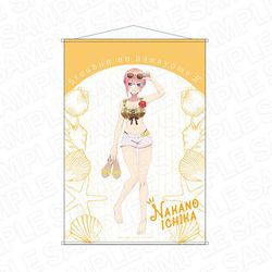 五等分の花嫁∽_描き下ろしB2キラキラタペストリー(水着)／中野
