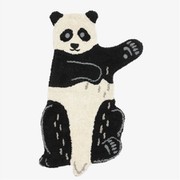 グロウ フロアマット 52x94cm PANDA 6661-07