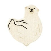 カール フロアマット 65x55cm POLARBEAR 6664-05