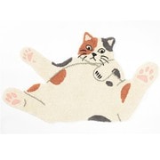 レスト フロアラグ 65x115cm CALICO CAT 6663-02
