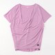 ヨガ ルーズTシャツ JP YOGA LOOSE TEE SNW015620 J008 ラベンダー Sサイズ [フィットネス ヨガシャツ レディース]