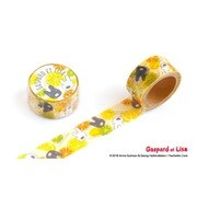 リサとガスパール Gaspard et Lisa マスキングテープ シトラス