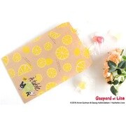 リサとガスパール Gaspard et Lisa 平袋 シトラス