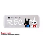 リサとガスパール Gaspard et Lisa カーマグネット Drive Recorder REC