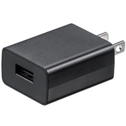 USB充電器 1A ブラック ACA-IP86BK