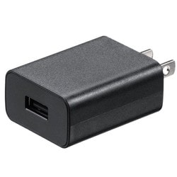 USB充電器 2A ブラック ACA-IP87BK