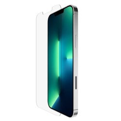 OVA069zz [SCREENFORCE iPhone 13/13 Pro用 抗菌画面保護強化ガラスフィルム 簡単貼付EZトレイ付]