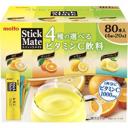 ヨドバシ.com - 名糖 スティックメイト 4種の選べるビタミンC飲料 80本