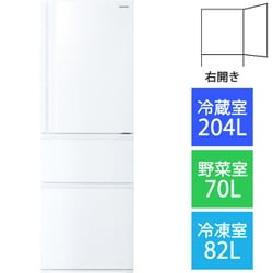 ヨドバシ.com - 東芝 TOSHIBA GR-T36SC（WT） [冷蔵庫 （356L・右開き 