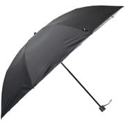 折りたたみ傘 紳士用 晴雨兼用 プーマ 58cm グラスファイバー骨(親骨) UVカット加工 1級遮光 ブラック PBM25HK58