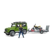 BR02589 [Land Rover Def.ワゴン＆牽引トレーラー＆Ducati FT （フィギュア付き）]