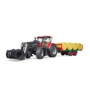 BR03198 [Case IH Optum 300 CVX フロントローダー＆わら巻きトレーラー （わら8個付き）]