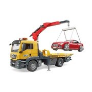 BR03750 [MAN レッカー＆BRUDERロードスター （RED）]