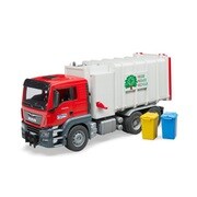 BR03761 [MAN 横開きごみ収集車 RED]