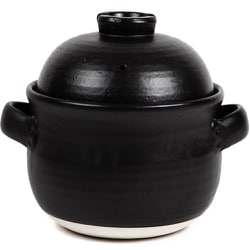 ご飯釜 うれし炊き 3合（黒）日本製 AWKTU3