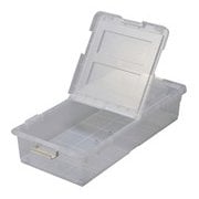 省スペースベッド下収納2個組 クリア FLa2632210