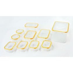 ナノシルバーネオ 抗菌密閉容器10点セット TT2-NNS-10S