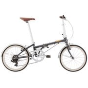 折りたたみ自転車 BOARDWALK D7(ボードウォーク D7) 20インチ 7段変速 ビンテージブラック 22BDWKBK00