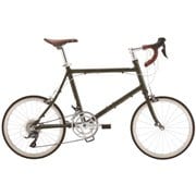 折りたたみ自転車 Dash Altena（ダッシュ アルテナ） L 20インチ（451） 外装16段変速 ソイルグリーン 22DSALSGR0L