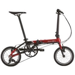 ヨドバシ.com - ダホン DAHON 折りたたみ自転車 K3 14インチ 3段変速 レッド/マットブラック 22K3RDBK00  通販【全品無料配達】