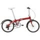 折りたたみ自転車 ROUTE 20インチ ルビーレッド 22ROUTRD00