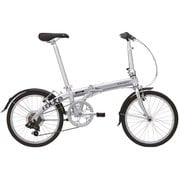 折りたたみ自転車 ROUTE（ルート） 20インチ ピュアシルバー 22ROUTSL00