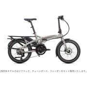 折りたたみ 電動アシスト自転車 VEKTRON S10(ヴェクトロン S10) 20インチ (406) 外装10段変速 ダークシルバー/シルバー 22VKS10GSLS