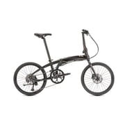 折りたたみ自転車 VERGE D9(ヴァージュ D9) 20インチ(451) 9段変速 ブラック/ダークブロンズ 22VRD9BKDB