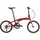 折りたたみ自転車 VERGE N8（ヴァージュ N8） 20インチ（406） 8段変速 マットレッド/ダークシルバー 22VRN8MRDS