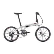 折りたたみ自転車 VERGE X11(ヴァージュ X11) 20インチ(451) 11段変速 クローム/ガンメタル 22VRX11CHGM