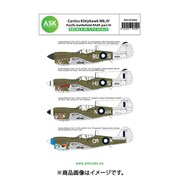 ASCD72008 1/72 エアクラフト用デカール カーチス キティホーク Mk.IV オーストラリア空軍 パート3 [プラモデル用品]