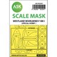 ASCM32001 1/32 ウェストランド ホワールウィンドF Mk.I 両面塗装マスクシール （スペシャルホビー用） [プラモデル用品]