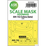 ASCM32005 1/32 AH-1G 後期型 両面塗装マスクシール （ICM用） [プラモデル用品]