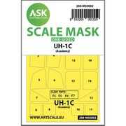 ASCM35002 1/35 UH-1C 塗装マスクシール （アカデミー用） [プラモデル用品]