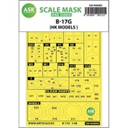 ASCM48008 1/48 B-17G 塗装マスクシール （HKモデル用） [プラモデル用品]
