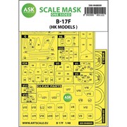ASCM48009 1/48 B-17F 塗装マスクシール （HKモデル用） [プラモデル用品]