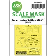 ASCM48015 1/48 スピットファイア Mk.Vb 両面塗装マスクシール （エアフィックス用） [プラモデル用品]