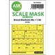 ASCM48026 1/48 ブリストル ブレニム Mk.I 塗装マスクシール （エアフィックス用） [プラモデル用品]