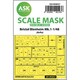 ASCM48027 1/48 ブリストル ブレニム Mk.I 両面塗装マスクシール （エアフィックス用） [プラモデル用品]