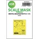 ASCM72014 1/72 ブリストル ボーファイター TF.X 塗装マスクシール （エアフィックス用） [プラモデル用品]