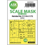 ASCM72018 1/72 ハインケル He111H-6 塗装マスクシール （エアフィックス用） [プラモデル用品]