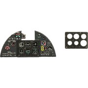 YMA3206 1/32 ディティールアップパーツ ハリケーン Mk.II 着色計器板 （フライ用） [プラモデル用パーツ]